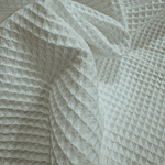 Tela Waffle/ Panal de abeja Algodón 