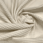 Tela Waffle/ Panal de abeja Algodón 