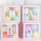 Cajas cubos Baby Shower  - Miniatura 3