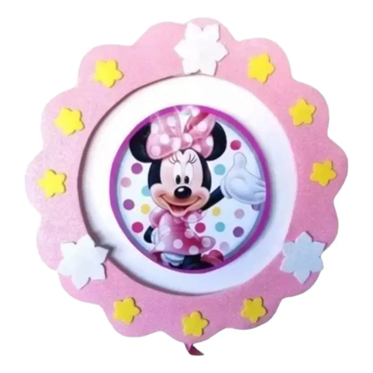 Piñata Infantil Tematica Minnie Rosada