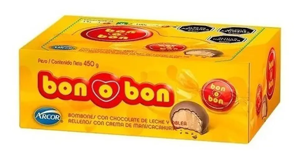 Bombones De Chocolate Rellenos Bon O Bon 30 Und 1