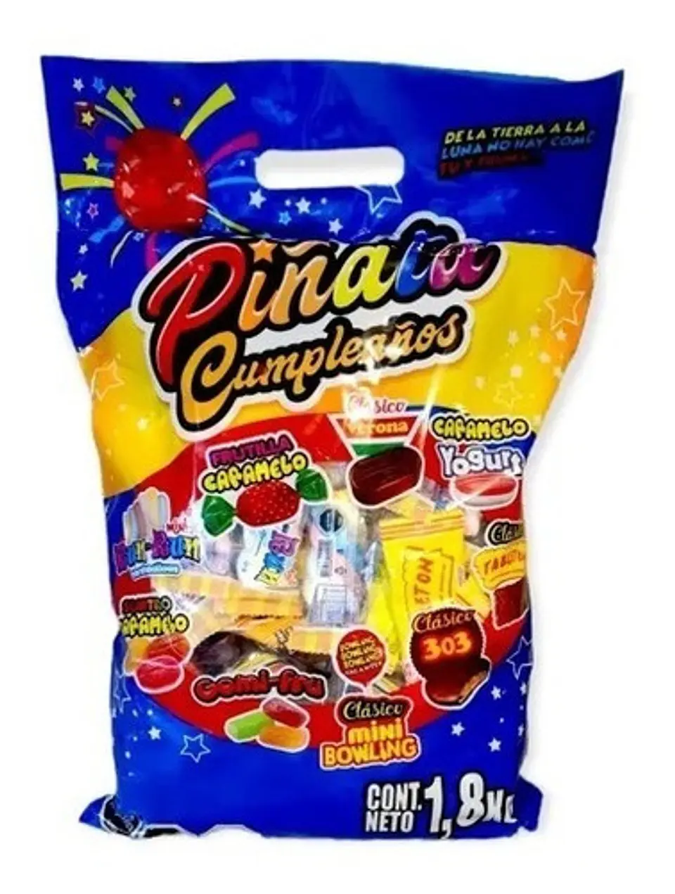 Surtido de dulces para piñata 1.8 Kg 1
