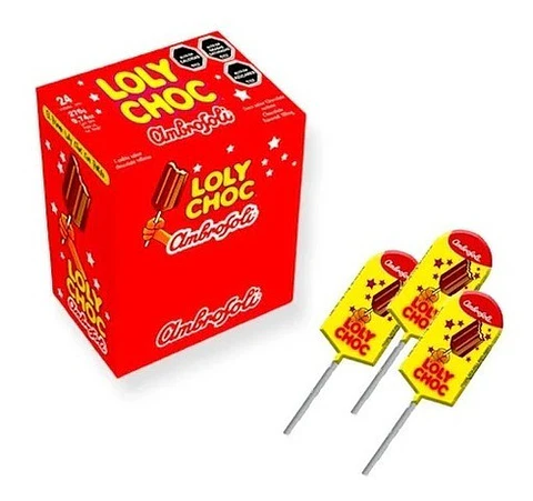 Chocolate Loly Choc 24 Paletas