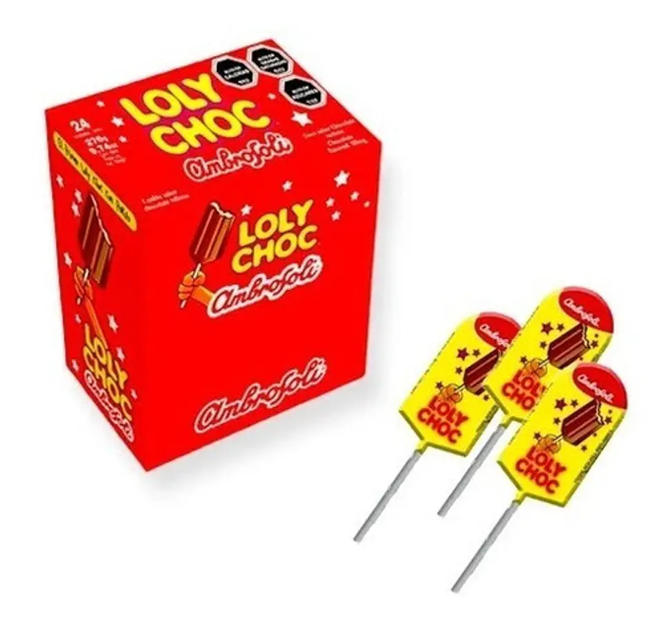 Chocolate Loly Choc 24 Paletas 1