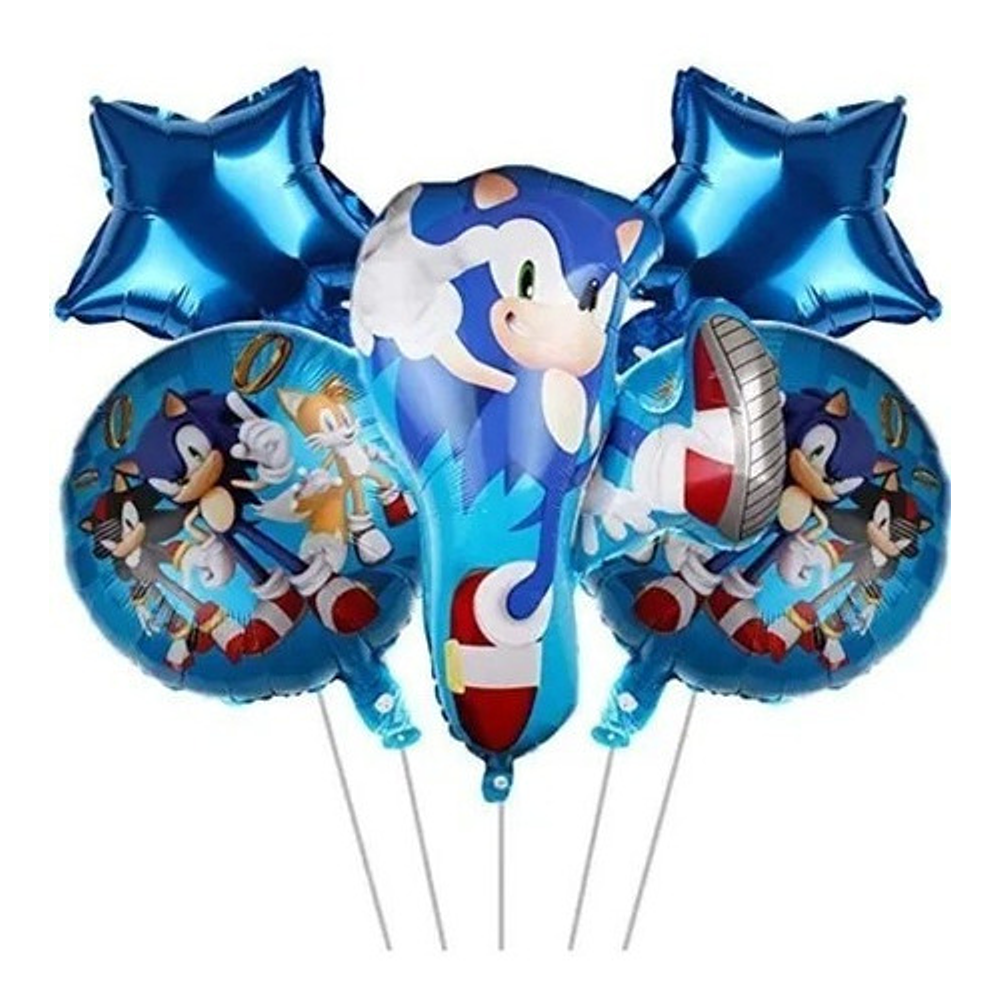 Set Globos Sonic