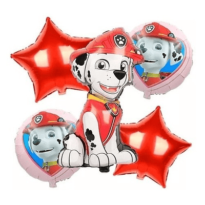 Set De Globos Paw Patrol Marshall