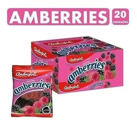 Gomitas Amberries Caja De 20 Unidades