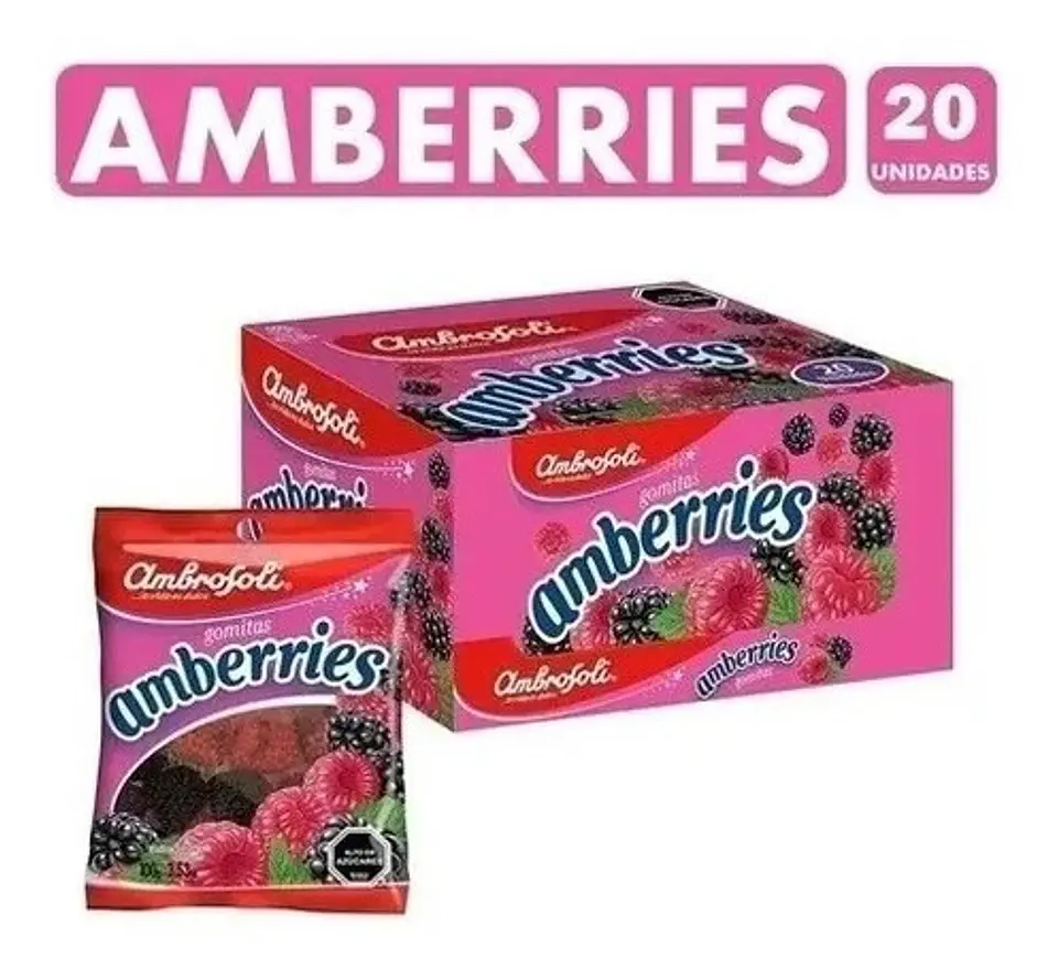 Gomitas Amberries Caja De 20 Unidades 1