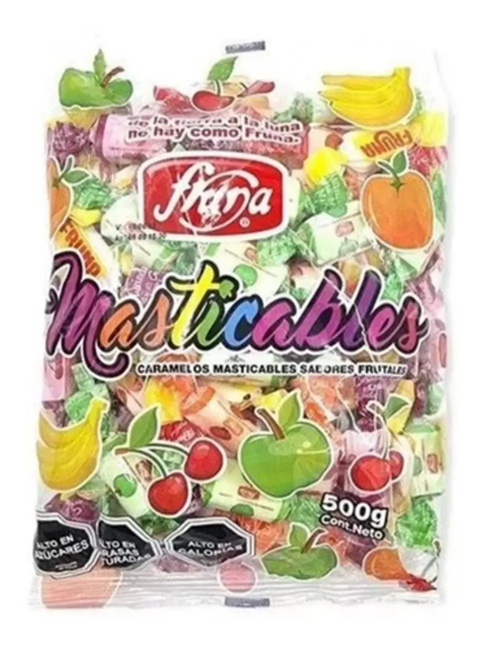 Caramelos Masticables 100u Peso Neto 500g 1