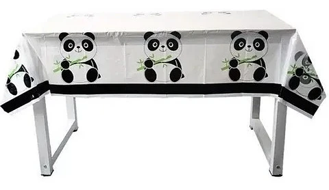 Mantel Plástico Oso Panda