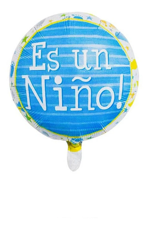 Globos es niño para Baby Shower 