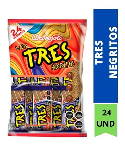 Galleta Con Chocolate Tres Negritos 576g
