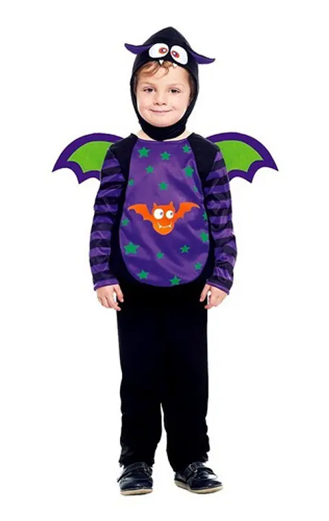 Disfraz De Murciélago Para Niños