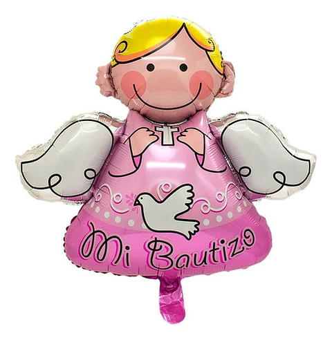 Globo bautizo grande niña