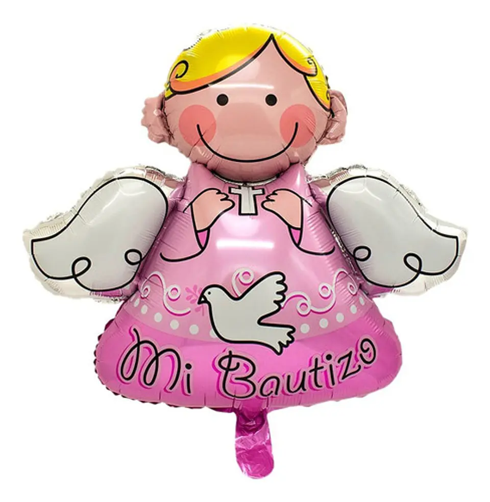 Globo bautizo grande niña 1