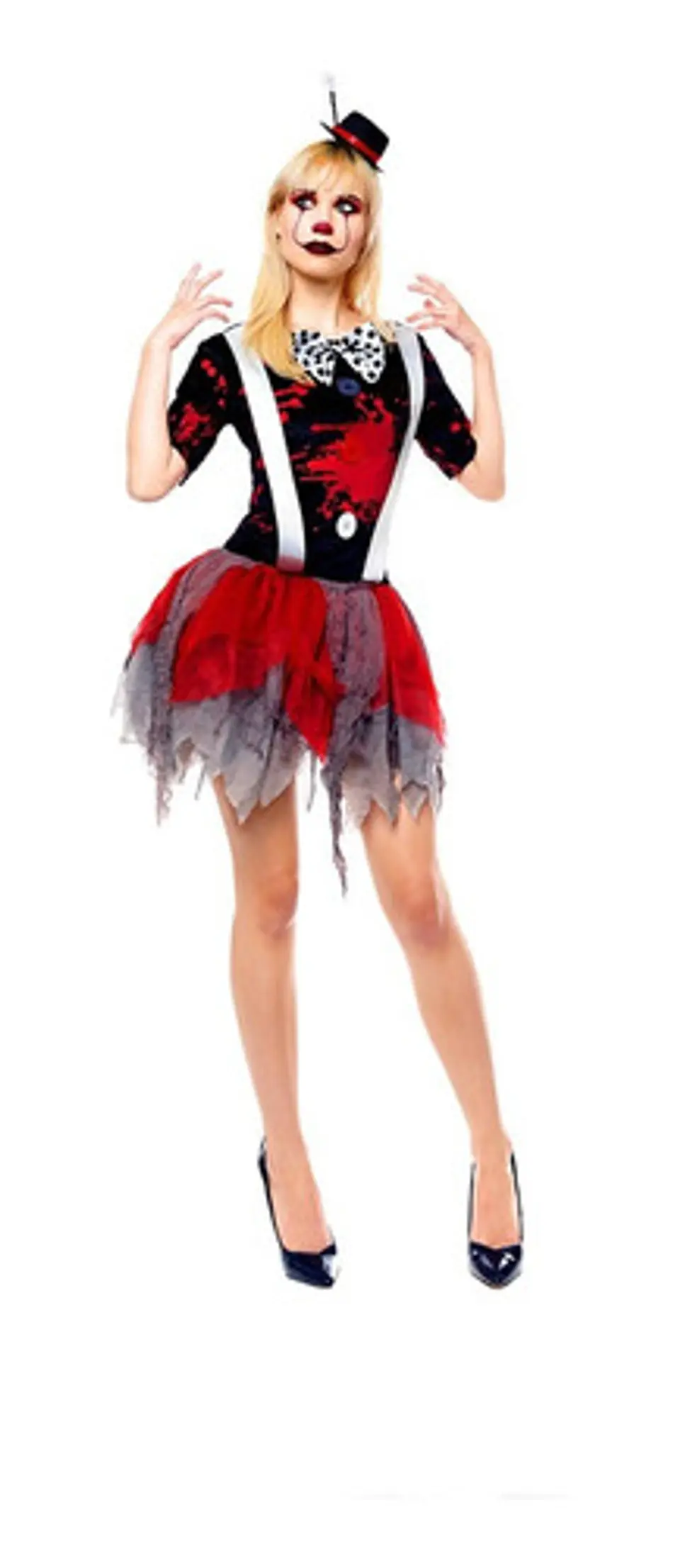 Disfraz De Payasa Asesina Para Halloween 1
