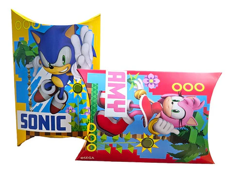 Cajitas Sonic 6 unidades 