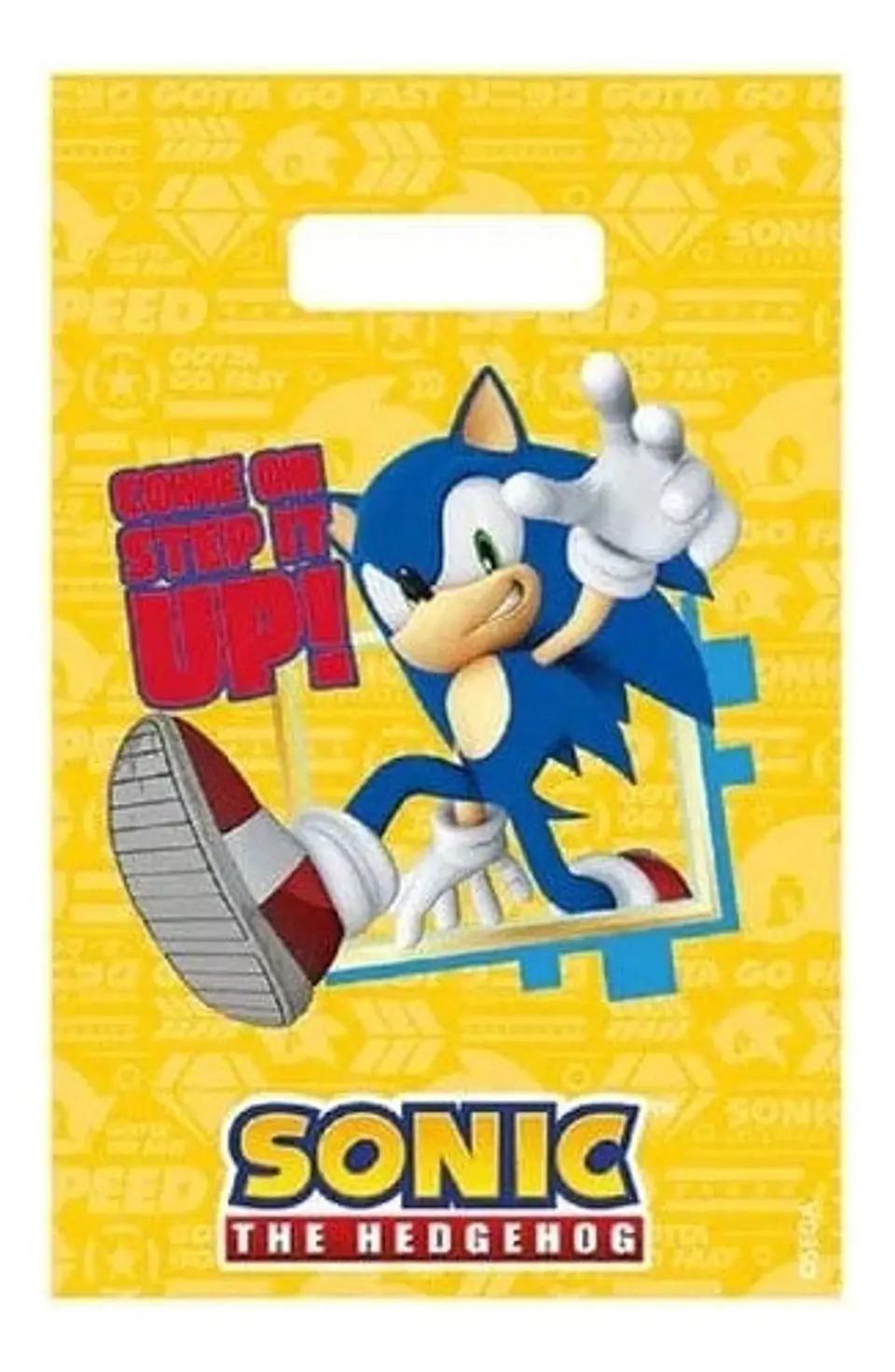 Bolsas Sonic 6 unidades  1