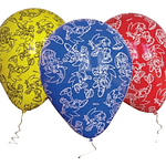 Globos Sonic 12 unidades 