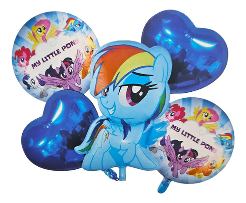 Set De Globos My Little Pony  2