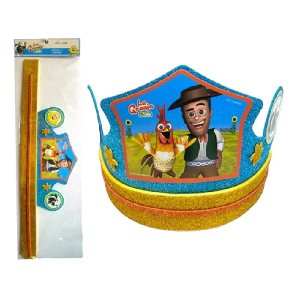 Corona Para Festejado La Granja De Zenon