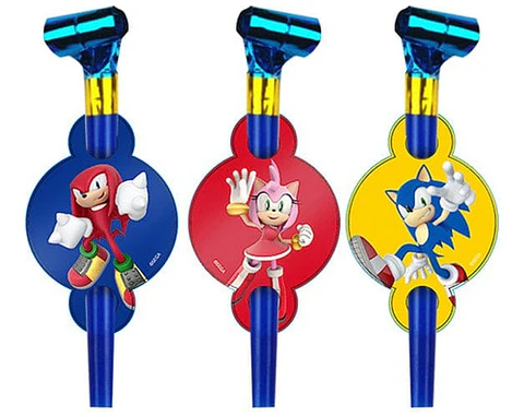 Silbatos Sonic 6 unidades 