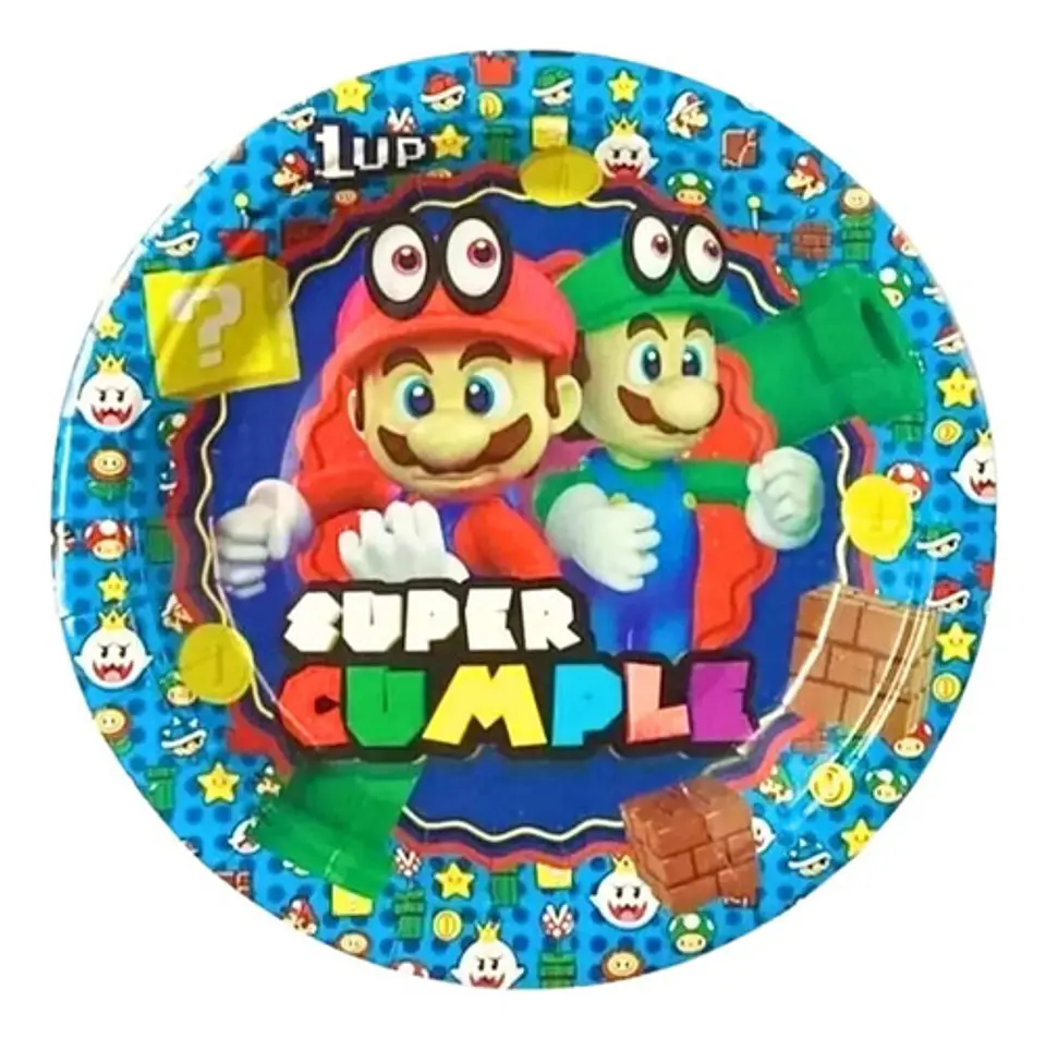 Plato De Mario Bros 1