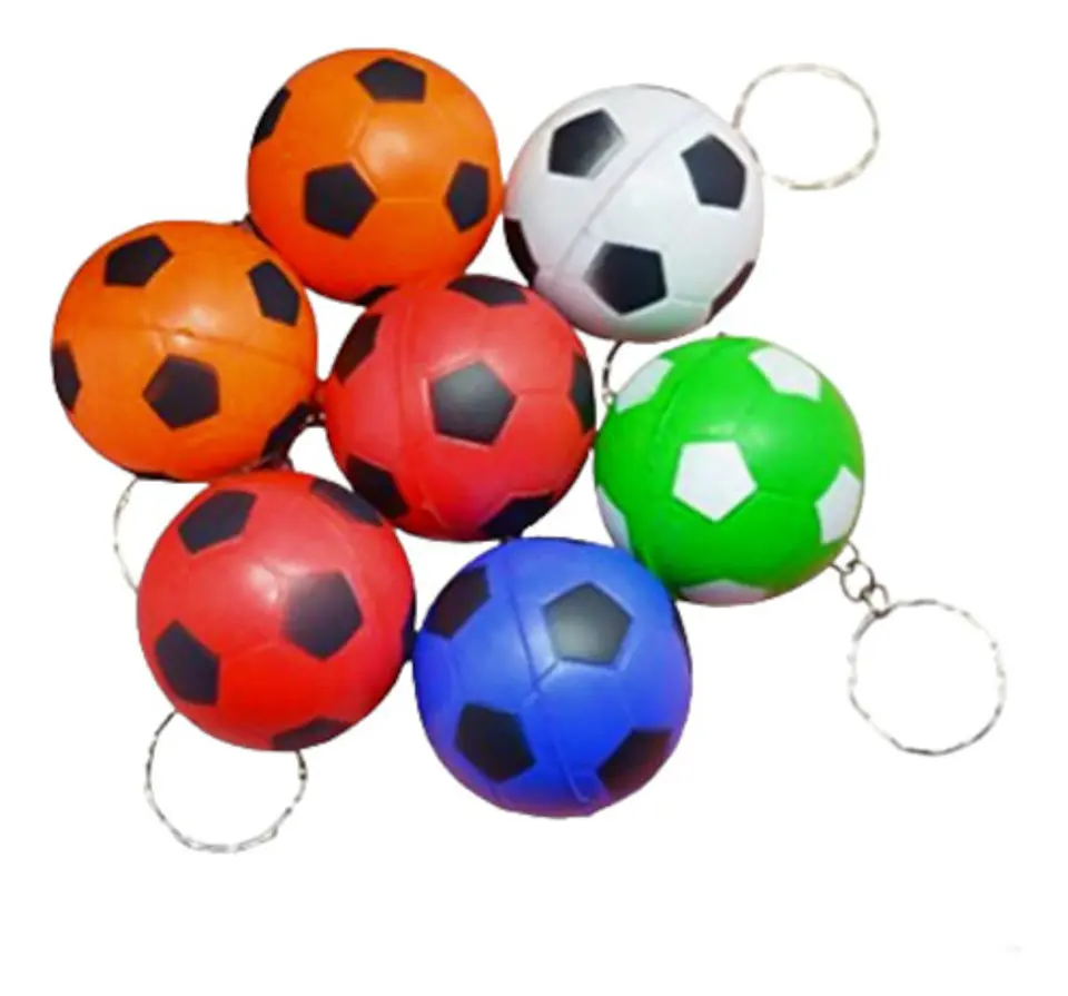 Llavero de Futbol Goma Antiestrés 1
