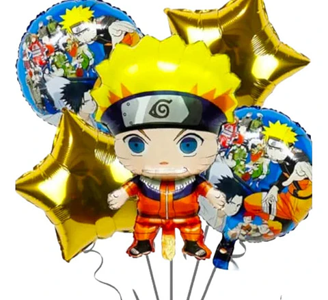 Set de globos Naruto