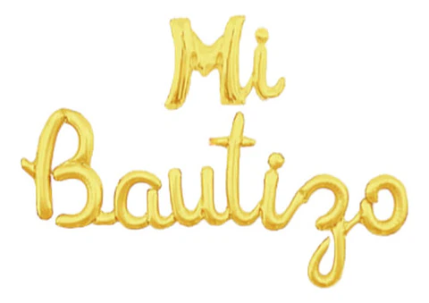 Globos mi bautizo