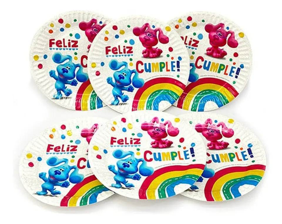 Platos las pistas de blue 1