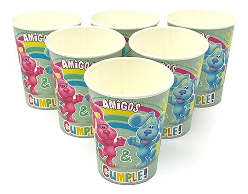 Vasos las pistas de Blue 1