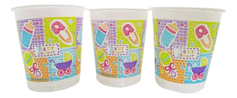 Vasos Baby Shower 6 Unidades  