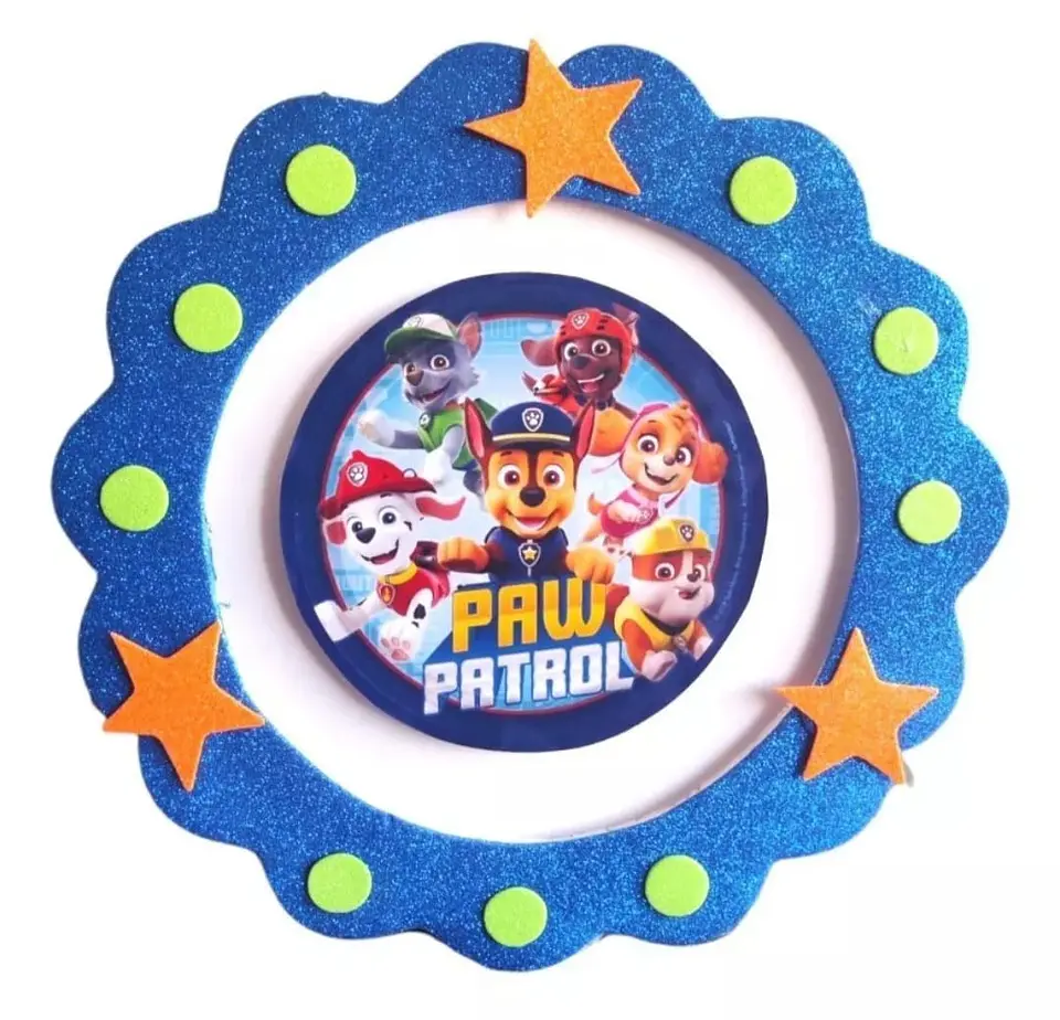 Piñata Paw Patrol redonda 1