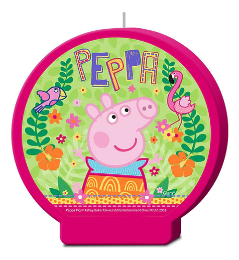 Vela De Cumpleaños Peppa Pig