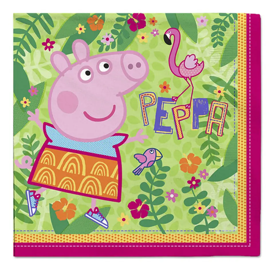 Servilletas Temática Peppa Pig  1