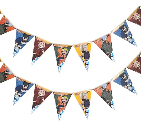 Banderín Naruto