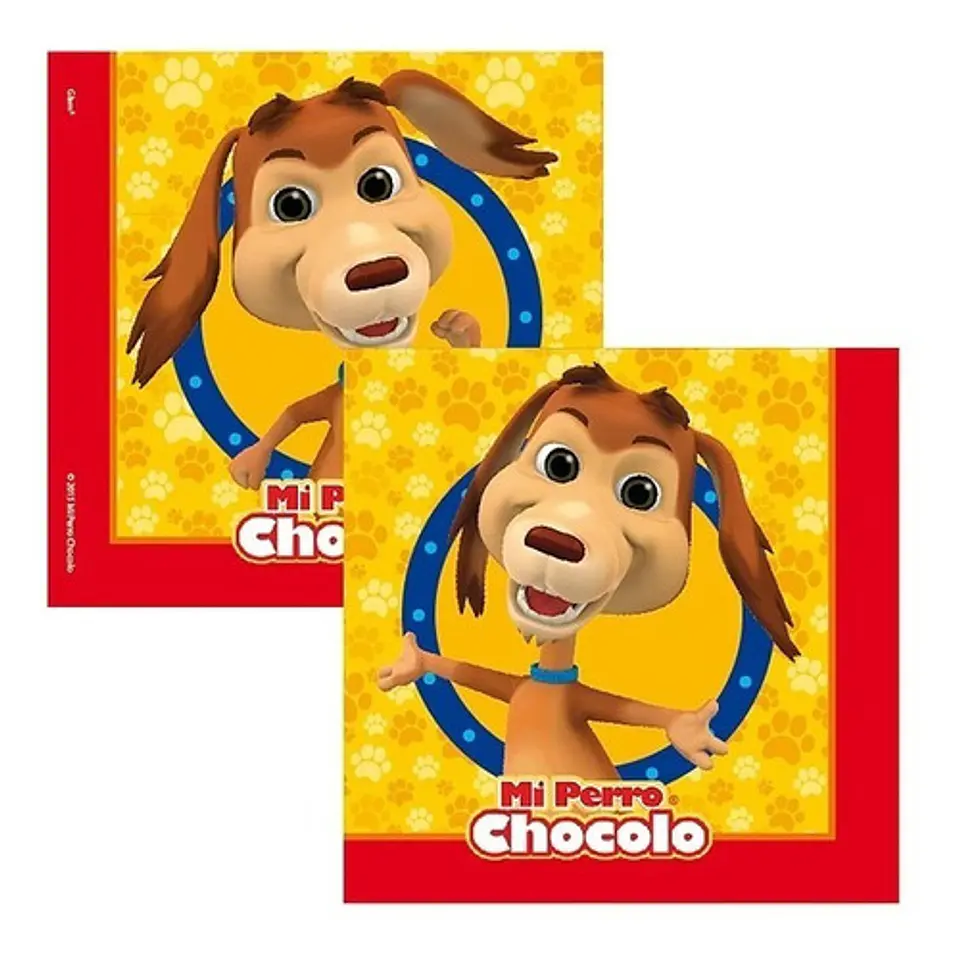 Servilletas Mi Perro Chocolo  1
