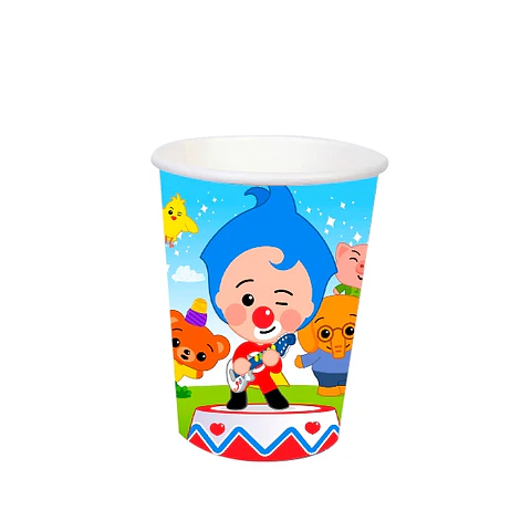 Vasos Plim Plim 10 unidades