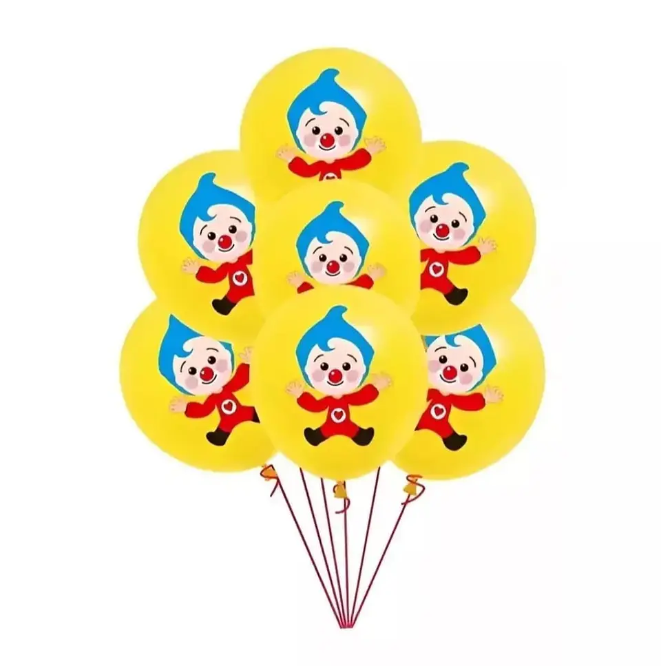 Globos Estampados Plim Plim x25 2
