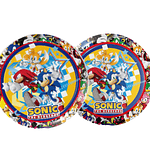 Platos Sonic 6 unidades 