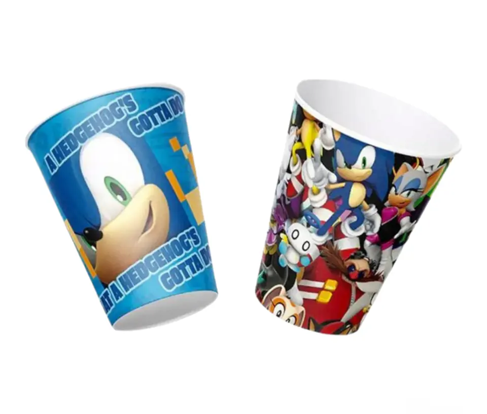 Vasos Sonic 6 unidades  1