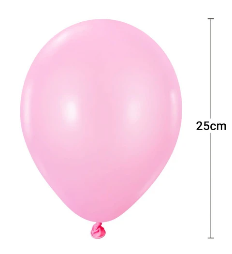 Globo latex rosa 50 unidades