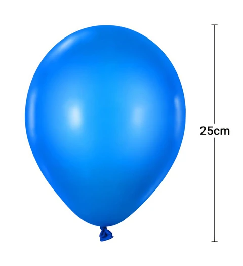 Globo látex azul 100 unidades