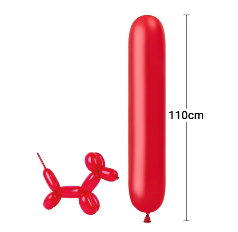 Globo figura rojo 15 Unidades 