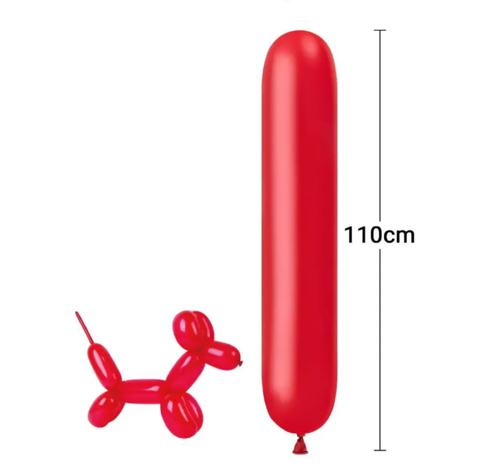 Globo figura rojo 15 Unidades  1