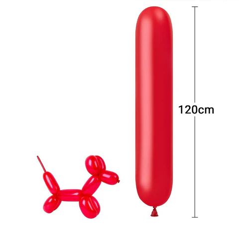 Globo figura rojo 30 unidades 