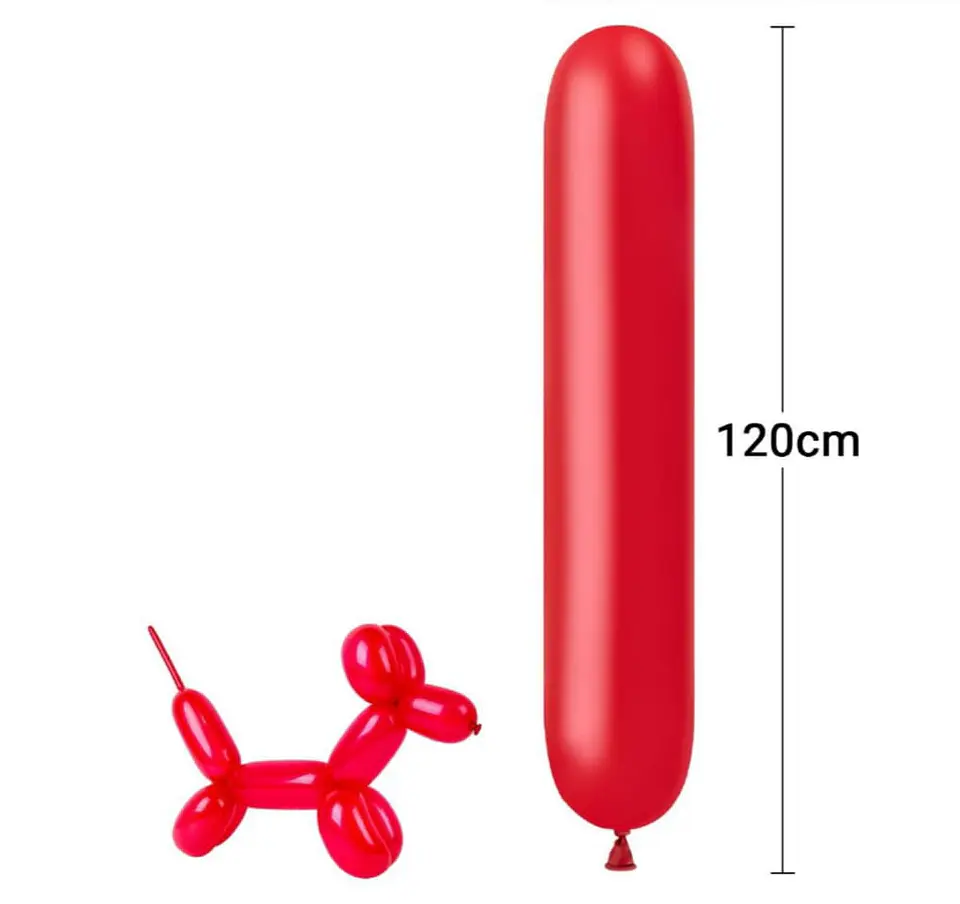 Globo figura rojo 30 unidades  1