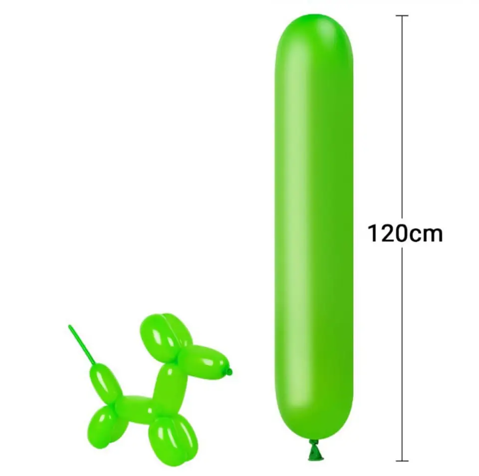 Globo figura verde lima 30 Unidades  1