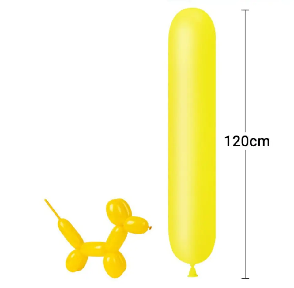 Globo figura amarillo 30 Unidades  1